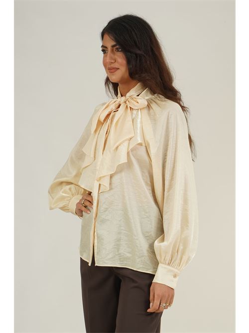 Camicia laminata Twins Fantasy | T5124IVORY